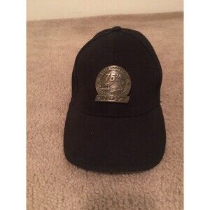 75th Year Anniversary Hoyt Archery Men's Baseball Cap Hat Metal Black